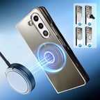 Electroplated Frosted Magnetic Case Cover for Samsung Fold Series