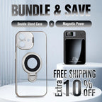 Double Stand Case Cover for iPhone - Buy 2: FREE SHIPPING🛫 & 40% OFF 2nd🔥