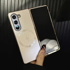 Electroplated Frosted Magnetic Case Cover for Samsung Fold Series
