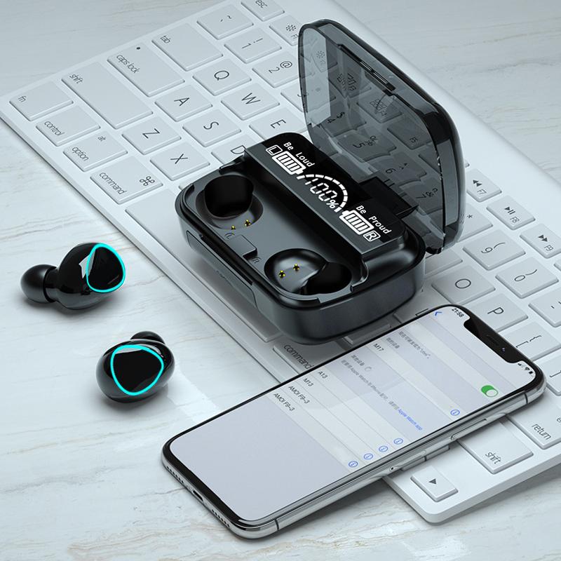 TWS Bluetooth 5.1 Earphones 3500mAh Waterproof Charging Box