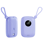 10000mAh Slim Portable Charger with Built-in Cable